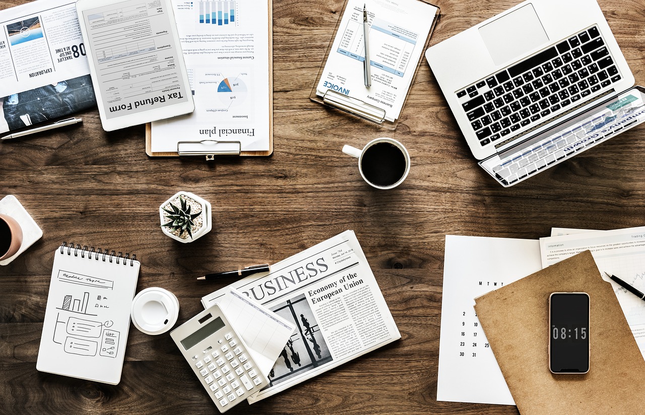 Desk, work, business — Find Your Perfect Part-Time Entertainment Job Today